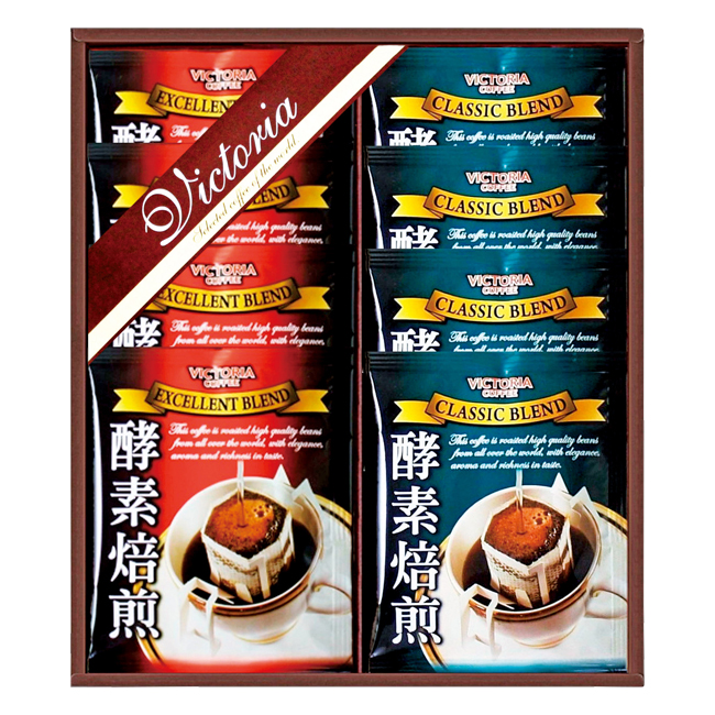 ビクトリアコーヒー　酵素焙煎ドリップコーヒーセット　No.10