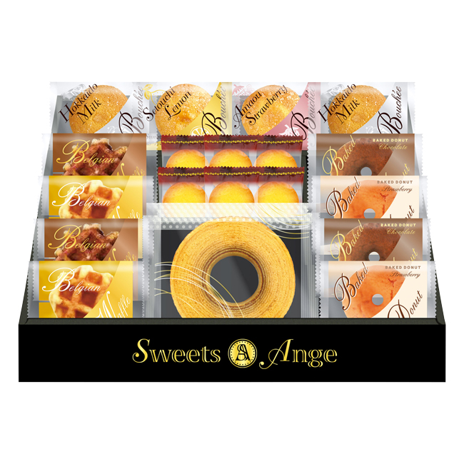 スイーツアンジュ ベルギーワッフルと焼菓子セット No.50