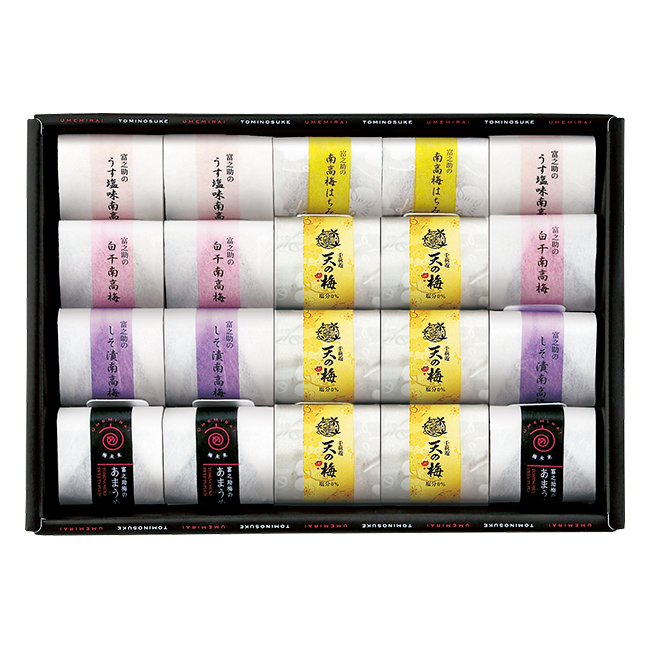 梅未来×千莉菴　「天の梅」紀州南高梅御進物6種詰合せ　No.58｜特選ギフト｜