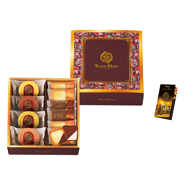 Tresore　Dolce　　フルーツカラーバウム＆ラングドシャ　No.24｜特選ギフト｜