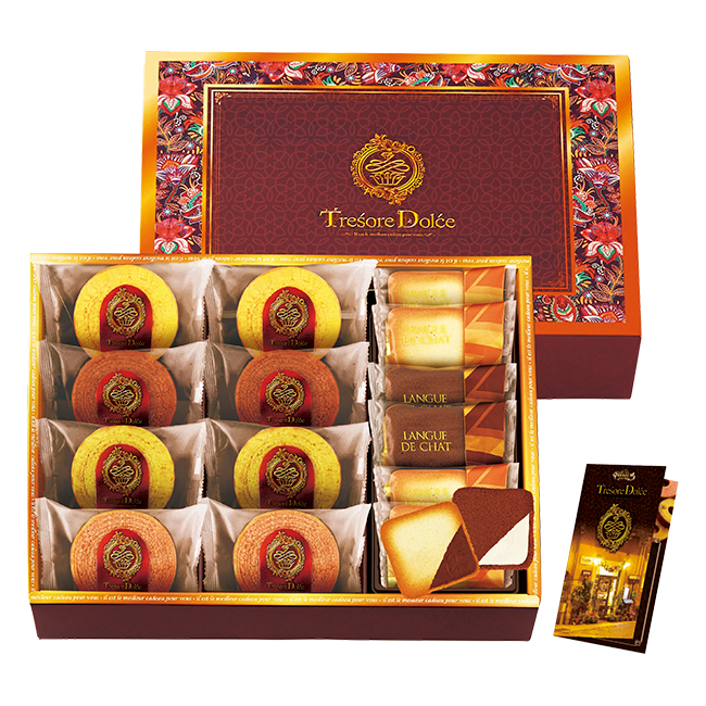 Tresore　Dolce　　フルーツカラーバウム＆ラングドシャ　No.36｜特選ギフト｜