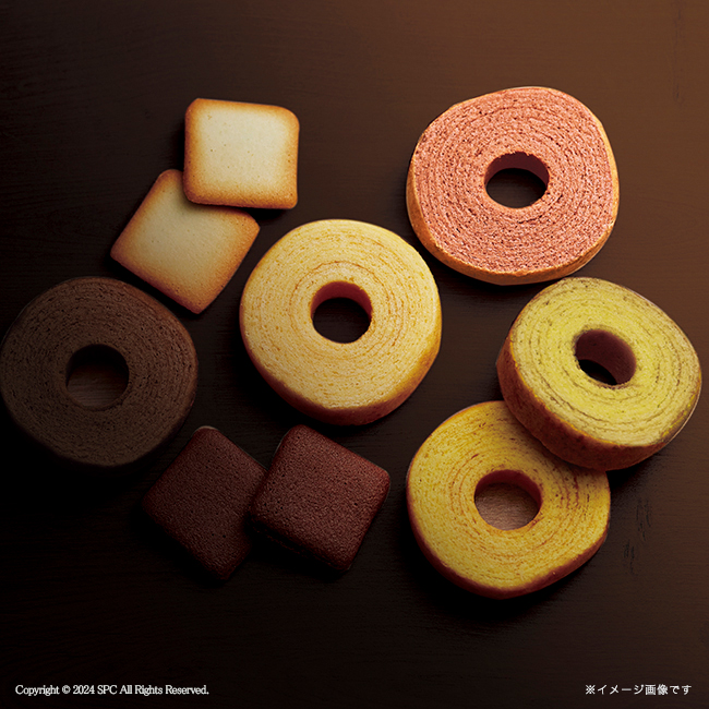 Tresore　Dolce　［宝石箱］フルーツカラーバウム＆今治産タオル　No.90｜特選ギフト｜