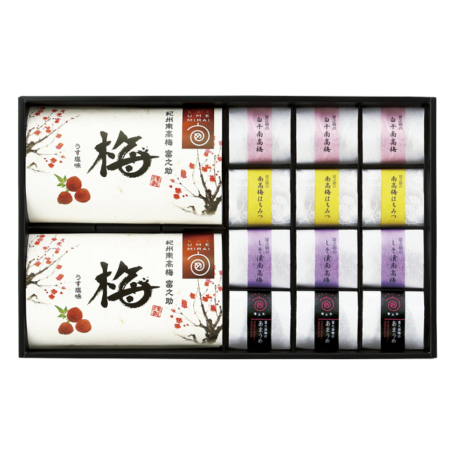梅未来 紀州南高梅5種詰合せ No.50