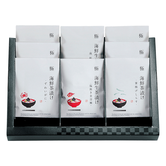 匠菴謹製 極だし Premium 海鮮 生茶漬けのギフトセット No.58