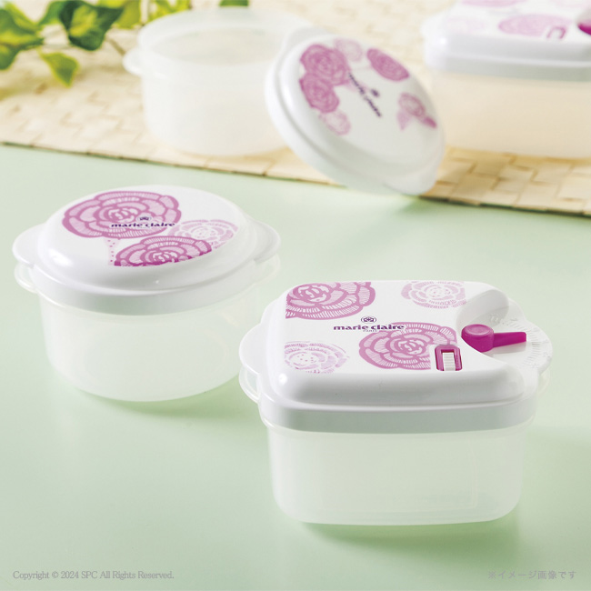 【送料無料】 マリ・クレール　電子レンジ容器4Pc　No.15