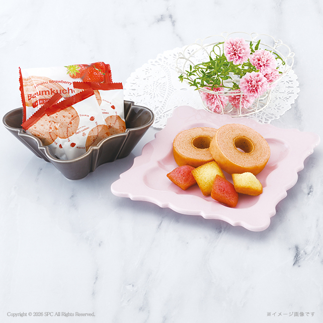 【送料無料】 あまおう苺バウムクーヘン＆プチフィナンシェ　ギフトボックス　No.15