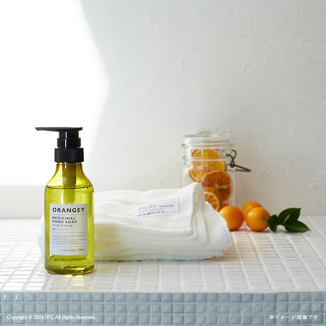 ORANGEY〈オランジー〉　薬用ハンドソープ・フェイスタオル2Pセット　No.47　（ピンク）｜特選ギフト｜