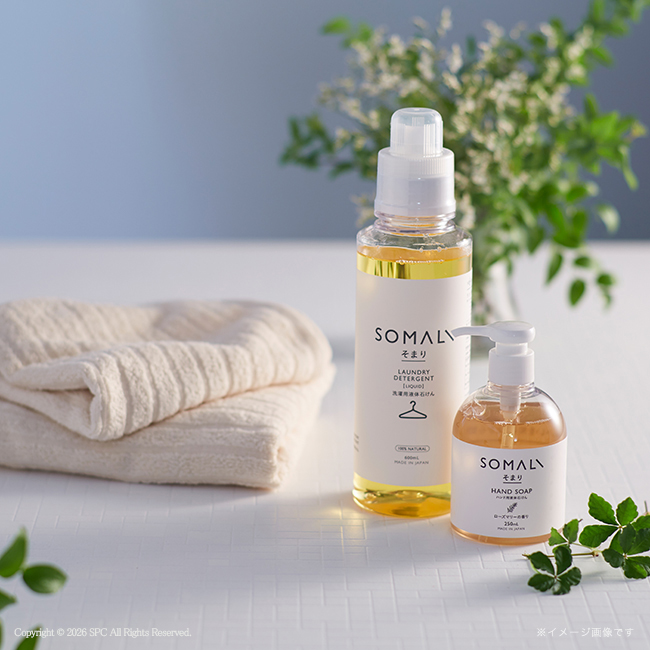 そまり　洗濯用液体石けん・フェイスタオルセット　No.40｜特選ギフト｜