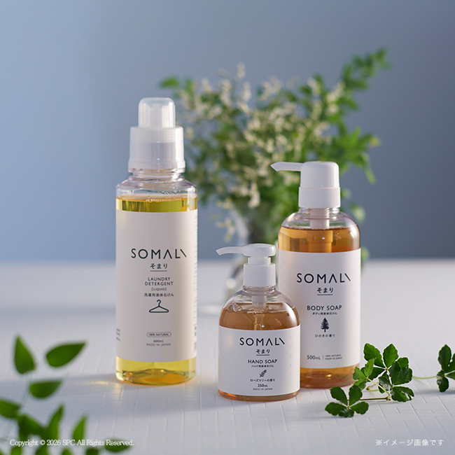 そまり　ハンド用液体石けん・フェイスタオル・ハンドタオルセット　No.40｜特選ギフト｜